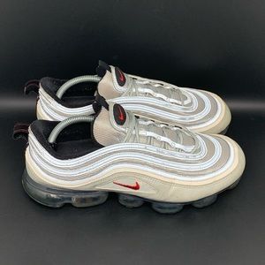 Nike Air VaporMax‎ 97 Silver Bullet Running Shoes Men's Sz 11.5